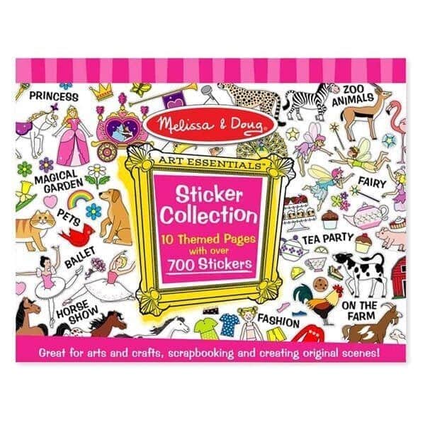 חוברת מדבקות ורודה | מליסה אנד דאג