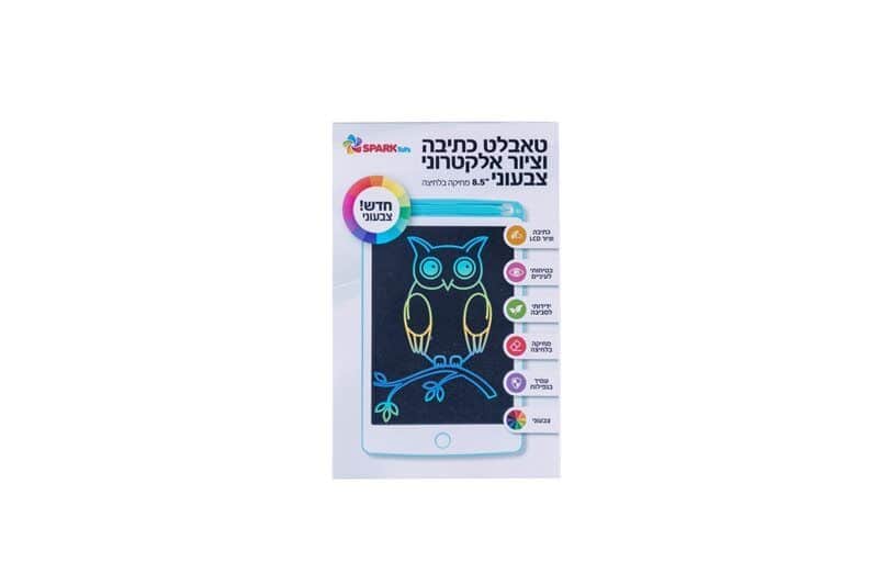 טאבלט כתיבה וציור צבעוני LCD ”8.5