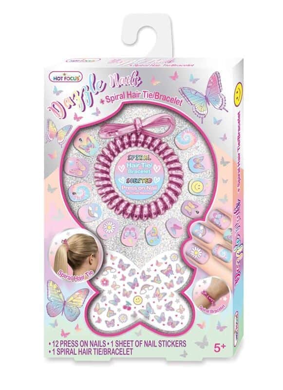 ערכה לעיצוב ציפורניים לילדות |HOT FOCUS