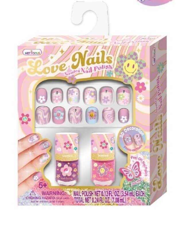 ערכת ציפורניים עם 2 לקים | HOT FOCUS