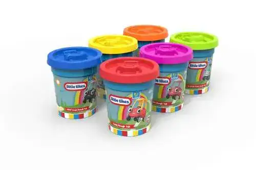 ערכת בצק: 6 צבעים