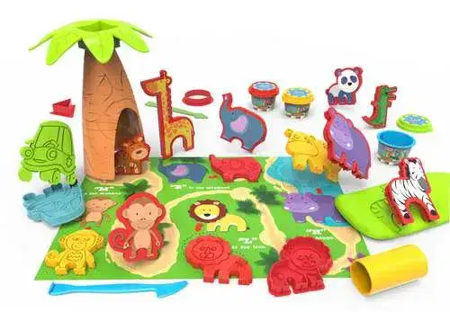 ערכת בצק: שימרו על העולם - 21 חלקים