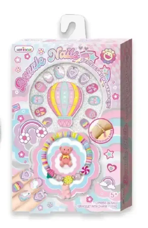 ערכה לעיצוב ציפורניים | HOT FOCUS