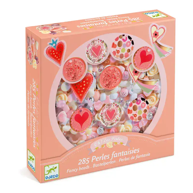 יצירה - חרוזים לבבות| Djeco