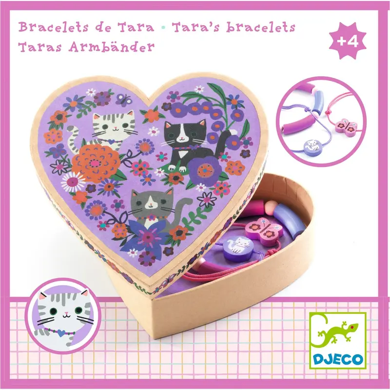 תיבת תכשיטים + צמידים - טארה | Djeco