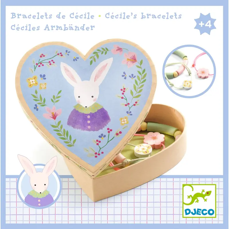 תיבת תכשיטים + צמידים - ססיל | Djeco