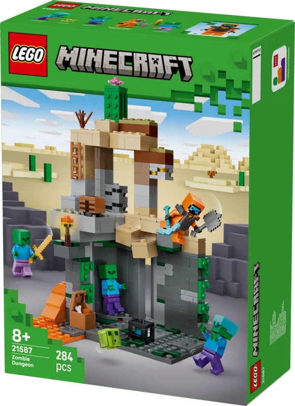 לגו מיינקראפט - מבוך הזומבים 21587