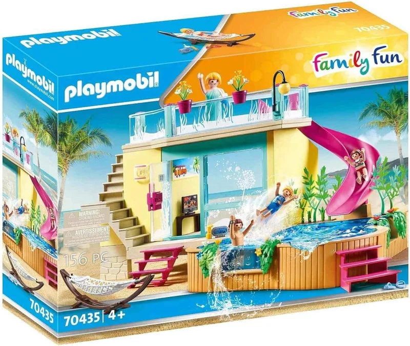 מלון החוף של פלימוביל בונגלו עם בריכה