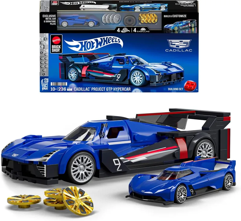 הרכבה של מכונית מירוץ קאדילק | Hot wheels