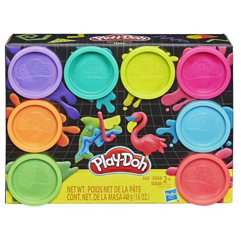 Play Doh 8 צבעים בסיסים