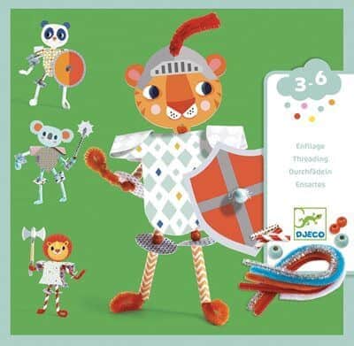 יצירה - מנקה מקטרות אבירים |Djeco