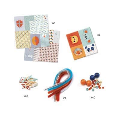 יצירה - מנקה מקטרות אבירים |Djeco