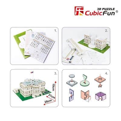 פאזל תלת מימד | הבית הלבן ווישנגטון