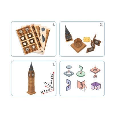 פאזל תלת מימד ביג בן לונדון