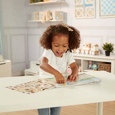 חוברת מדבקות מוזיאקה-טבע |מליסה אנד דאג