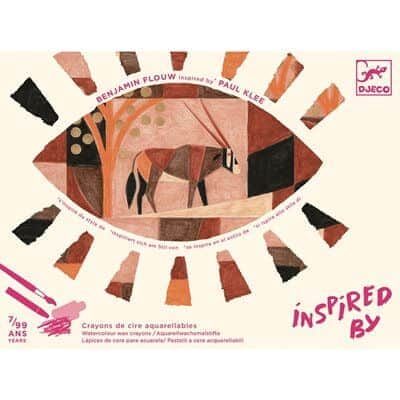 יצירה בהשראת אומנים - פול קלה צביעה| Djeco