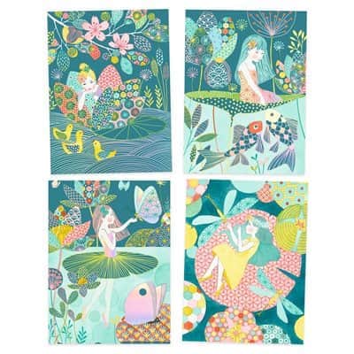 יצירה חריטה -האגם |Djeco