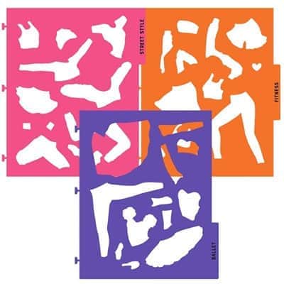 טופ מודל | חוברת לעיצוב בגדי רקדניות