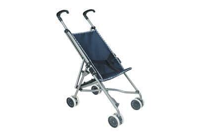 עגלת טיולון לבובה - כחול