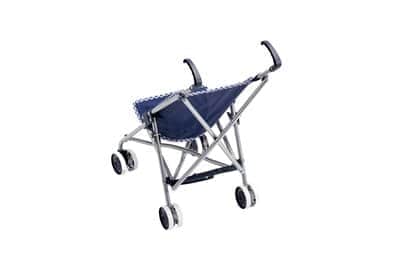 עגלת טיולון לבובה - כחול