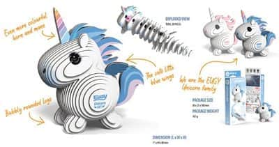 יוגי חד קרן כחולה | eugy