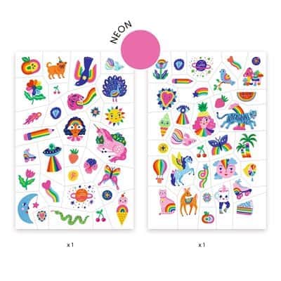 קעקועים - קשתות צבעוניות |DJECO