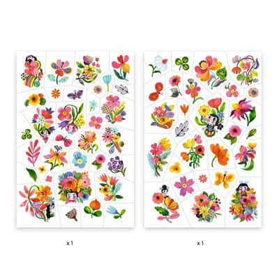 קעקועים - פרחים |DJECO