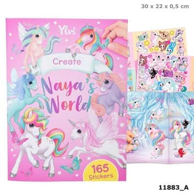 חוברת יצירה NAYA'S WORLD | טופ מודל