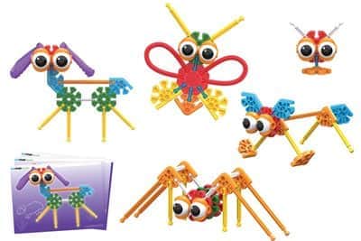 סט הרכבה קבוצתי קונקס 8 דגמים | knex