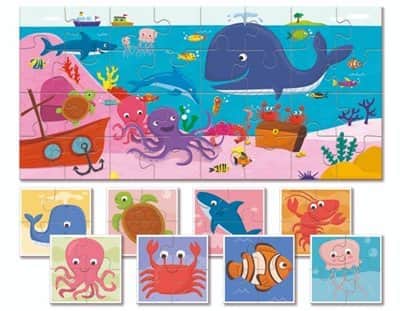 פאזל קטנטנים אוקיינוס ludattica