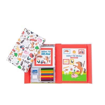 איך לצייר בשלבים ממלכת החיות