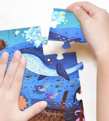 פאזל סודי 35 חלקים - אוקיינוס