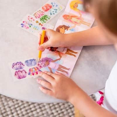 מיני מדבקות קסם פיות