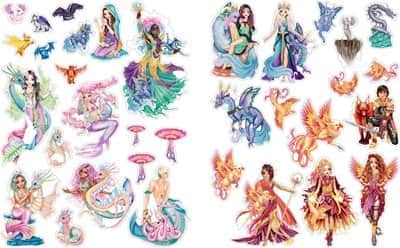 חוברת מדבקו dragon דרגון | TOP MODEL טופ מודל