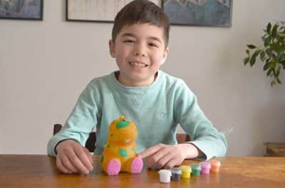 מנורת דינוזאור בעיצוב אישי