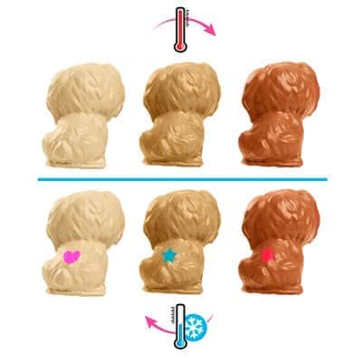 בובת ברבי מטפלת בכלבלב וגורים