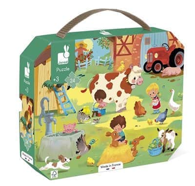 פאזל 24 חלקים- יום בחווה