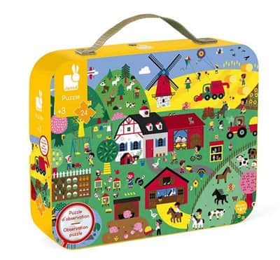 פאזל אבחנתי 24 חלקים - החווה