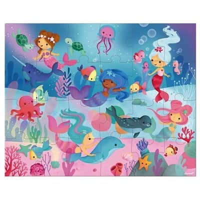 פאזל פנורמי 24 חלקים - בנות ים