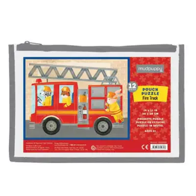 פאזל 12 חלקים כבאית בפאוץ