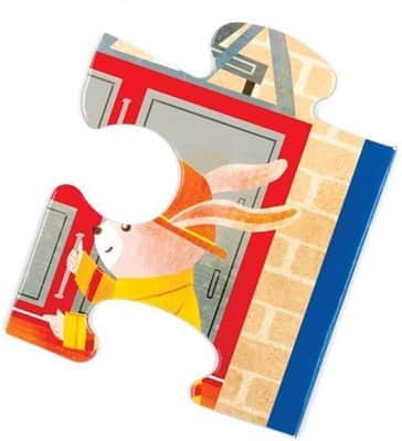 פאזל 12 חלקים כבאית בפאוץ