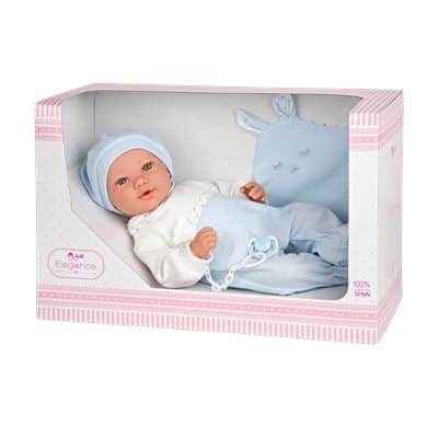 בובת תינוק 45 ס"מ | Arias Elegance