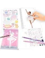 טופ מודל חוברת יצירה והדבקה בגדים לרקדניות בלט | TOP MODEL