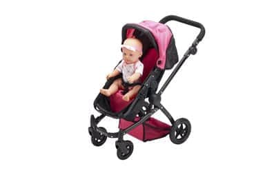 עגלת בובה אמבטיה + טיולון