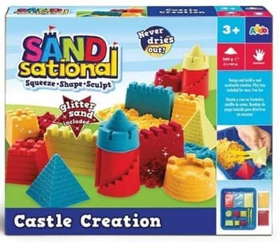 חול קינטי יצירת ארמון