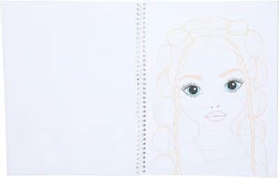 חוברת צביעה איפור | טופ מודל