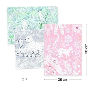 יצירה - חוברת צביעה - פרא|Djeco