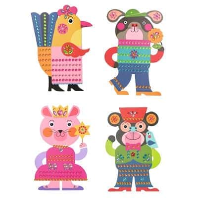 יצירה - הדבקה מנצנצת | DJECO