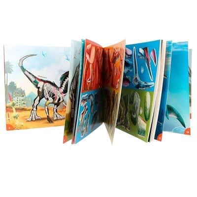 עולם הדינוזאורים חוברת מדבקות | depesche