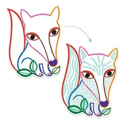 יצירה לקטנטנים - צביעה חיות יער | Djeco